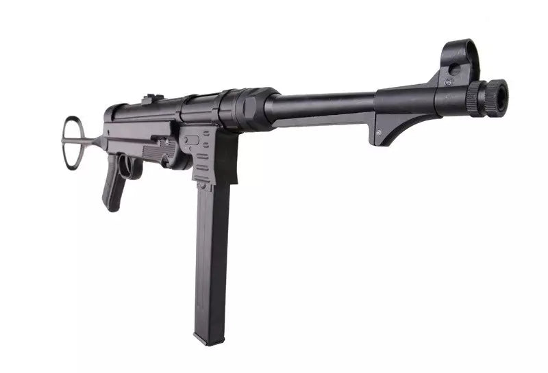 MP007 submachine airsoft gun - black (OUTLET)