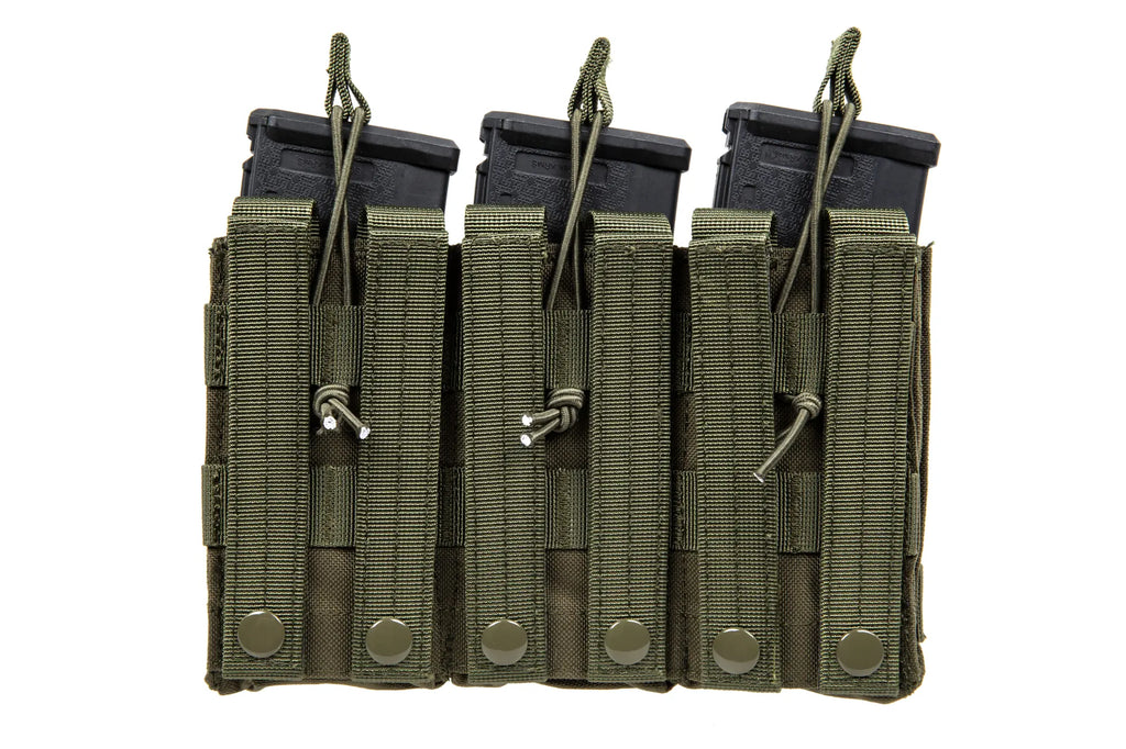 Triple open type loader for M4/M16 magazines Specna Arms Olive