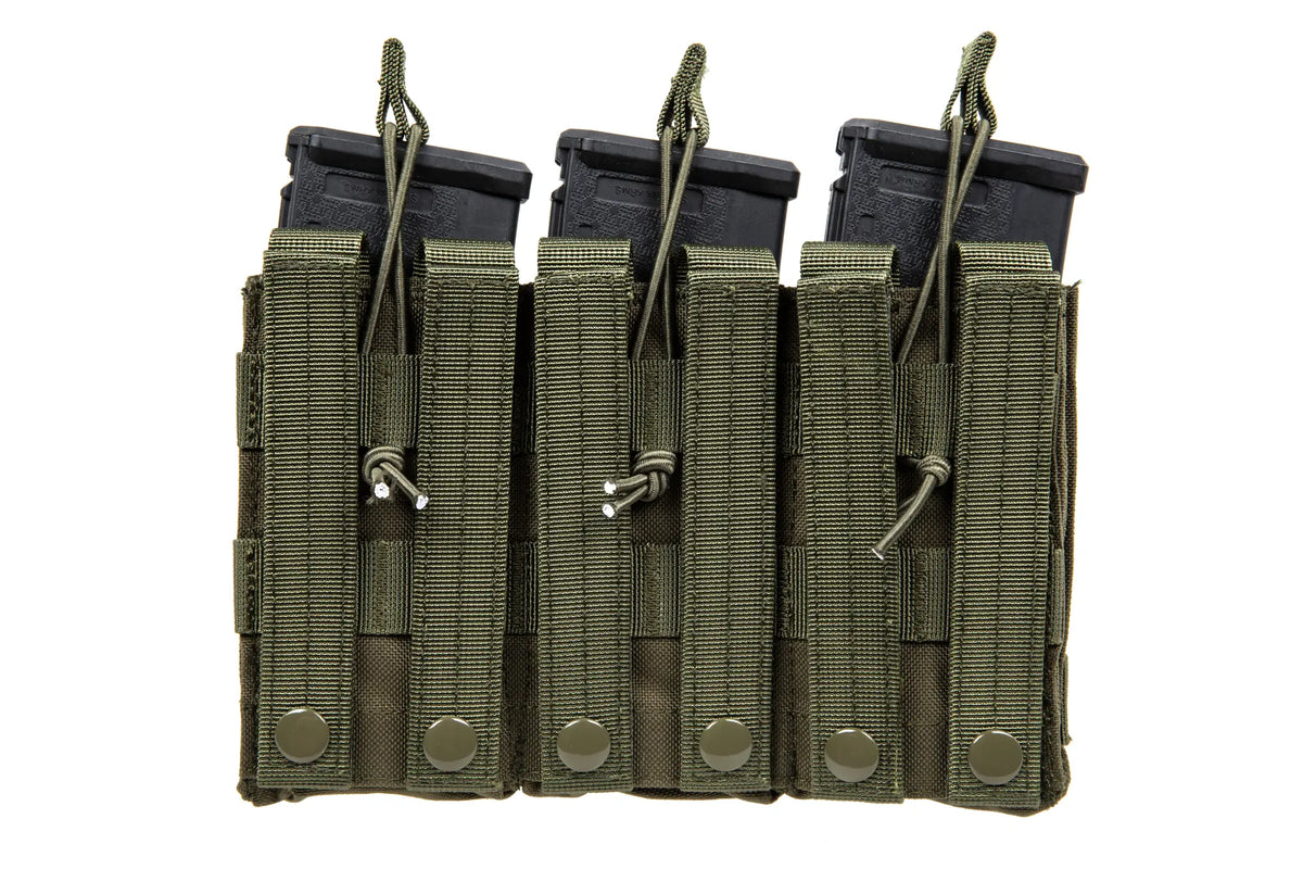 Triple open type loader for M4/M16 magazines Specna Arms Olive