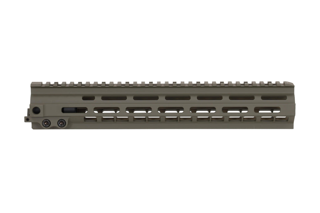 Specna Arms MK8-style M-LOK 13" mounting rail for M4/AR15 replicas - Olive