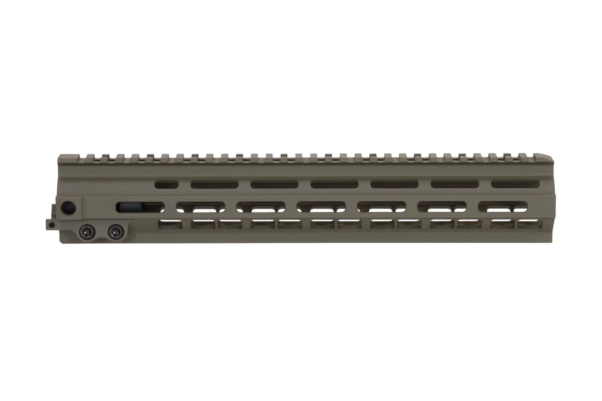 Specna Arms MK8-style M-LOK 13" mounting rail for M4/AR15 replicas - Olive