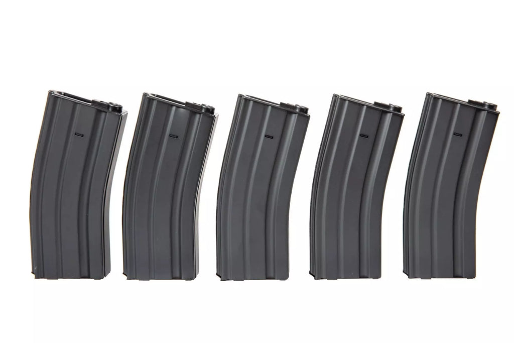 5pcs set - 300rd hi-cap magazine for M4/M16 - black