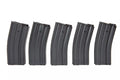 5pcs set - 300rd hi-cap magazine for M4/M16 - black