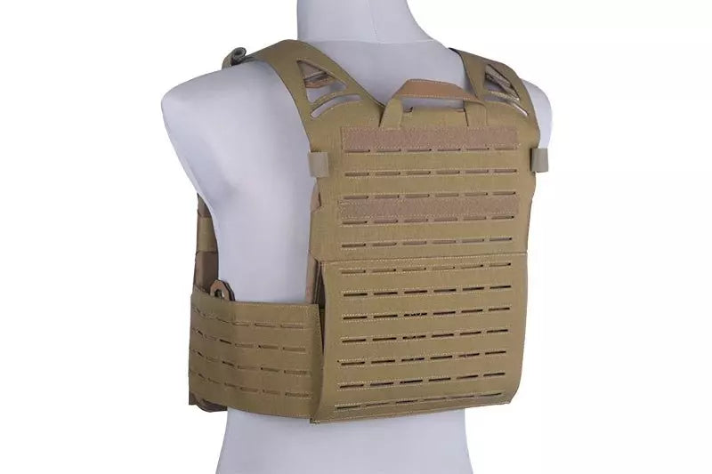 Blast Plate Carrier Tactical Vest - Tan