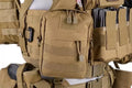 Cargo Pouch with Pocket - Black