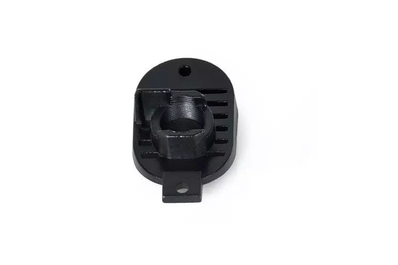 Hand grip cover with motor tightener