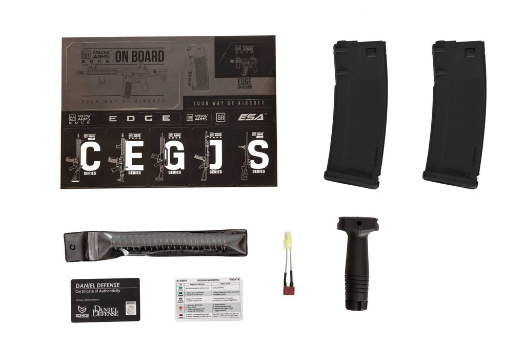 Daniel Defense® MK18 SA-E19 EDGE 2.0™ GATE ASTER airsoft rifle - black (OUTLET)