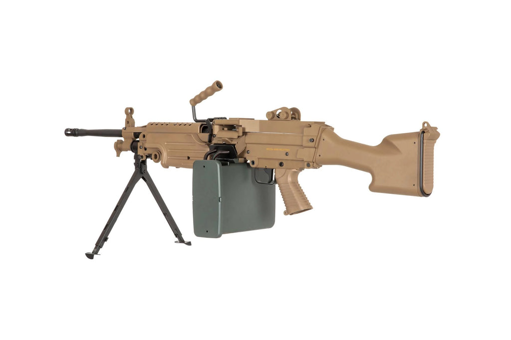 SA-249 MK2 CORE™ machine airsoft gun - tan (OUTLET)