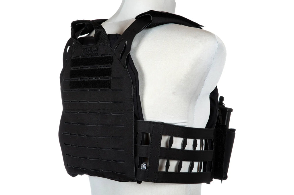 Laser-Cut plate carrier Stegadon - Black