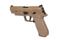 WE F17 Green Gas Pistol replica TAN