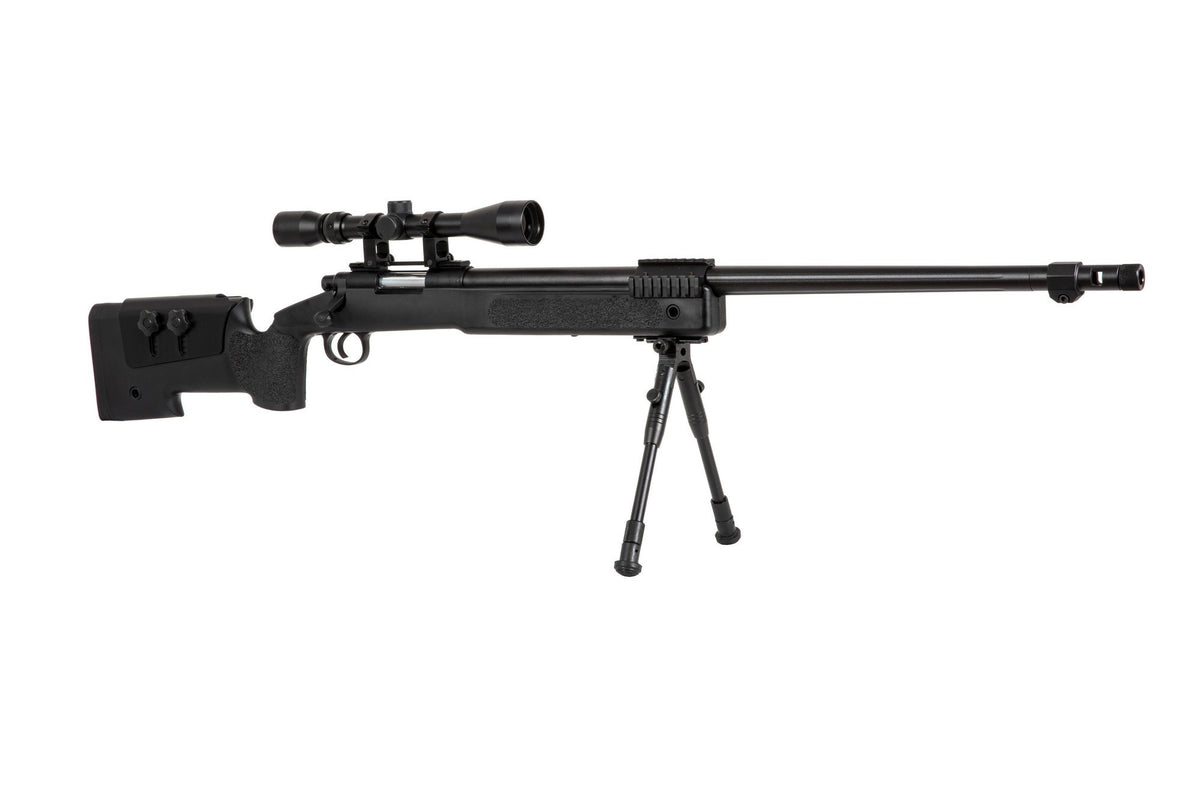 MB16D Sniper Rifle Replica with Scope and Bipod