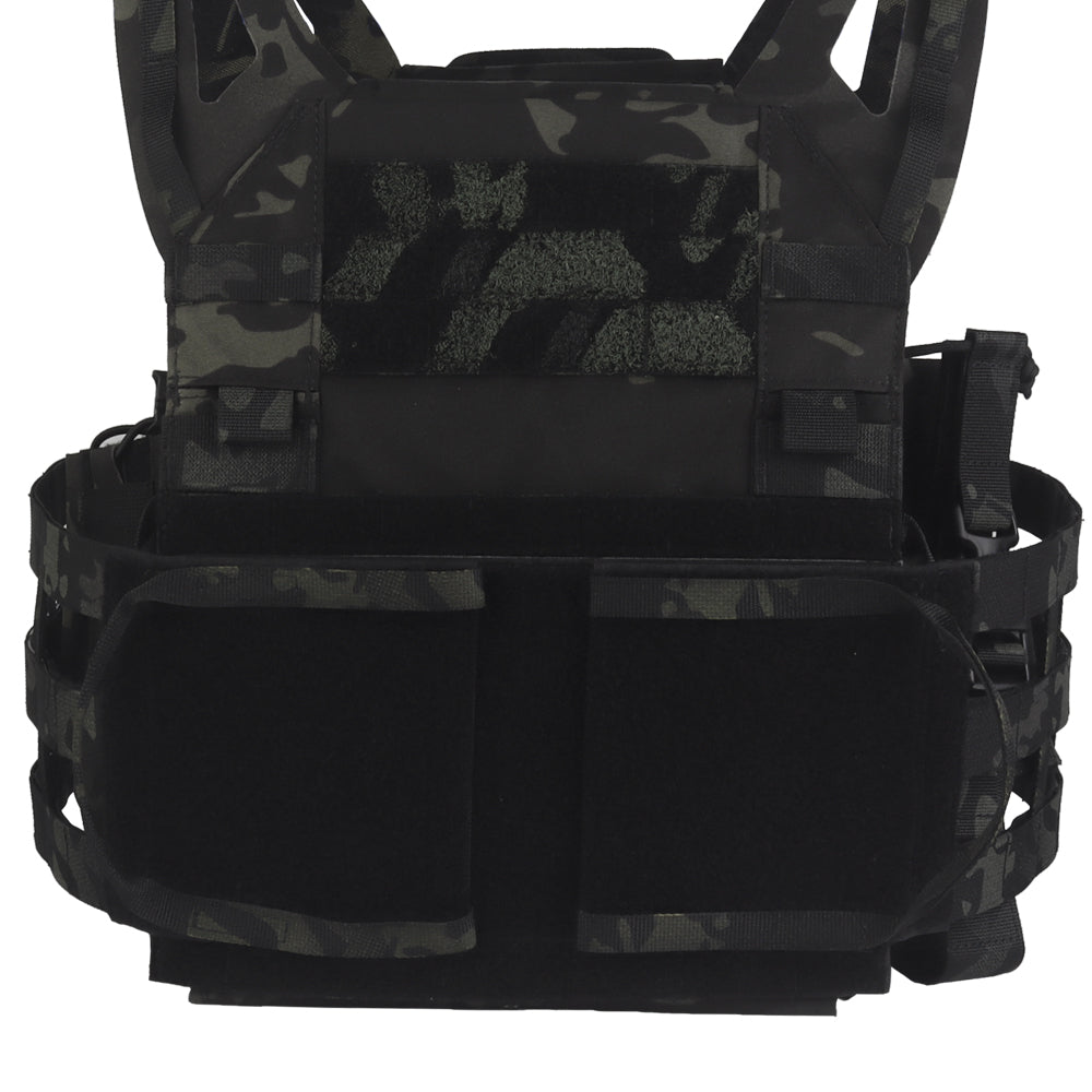 Plate Carrier Vest Wosport VE-106 Multicam Black