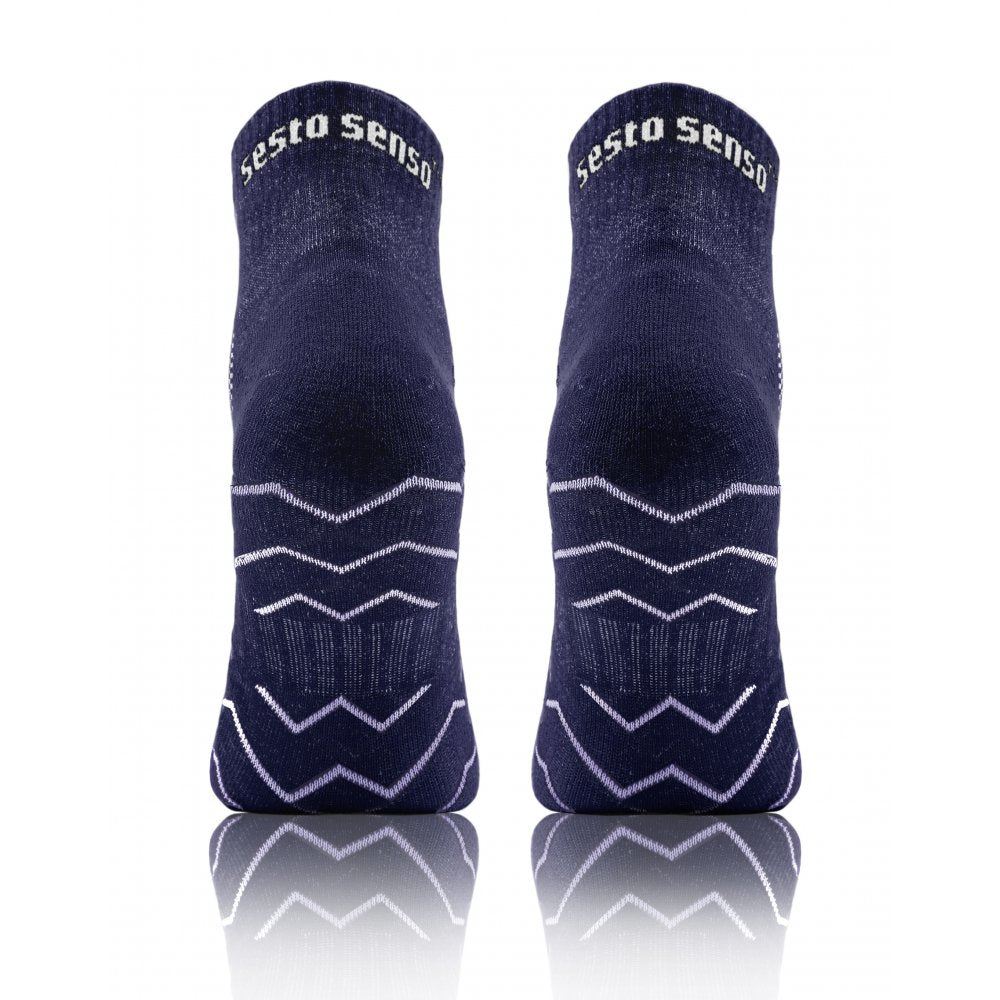 Sesto Senso Terry Sports Socks AMZ Navy-Blue