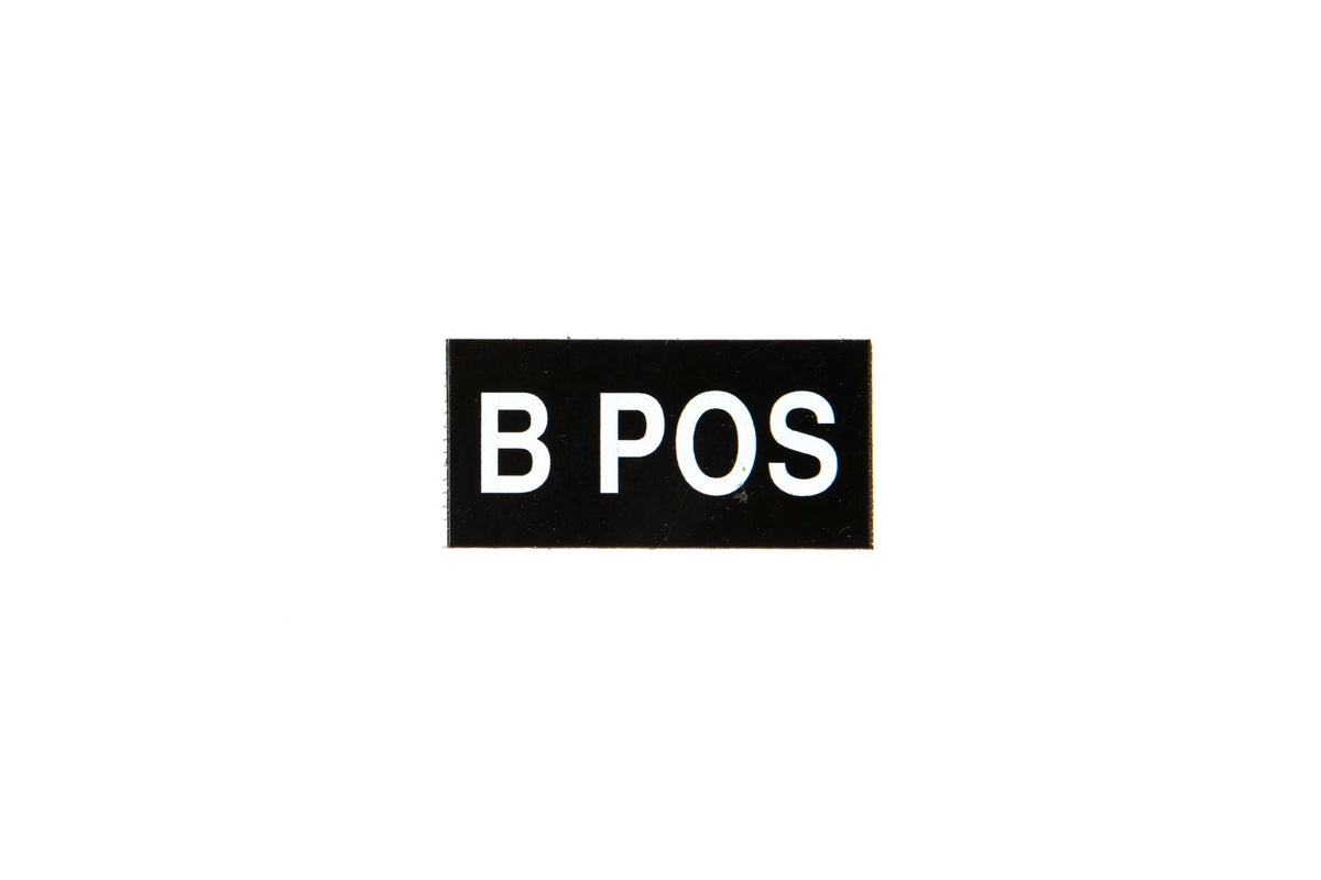Patch - Blood Type - B POS