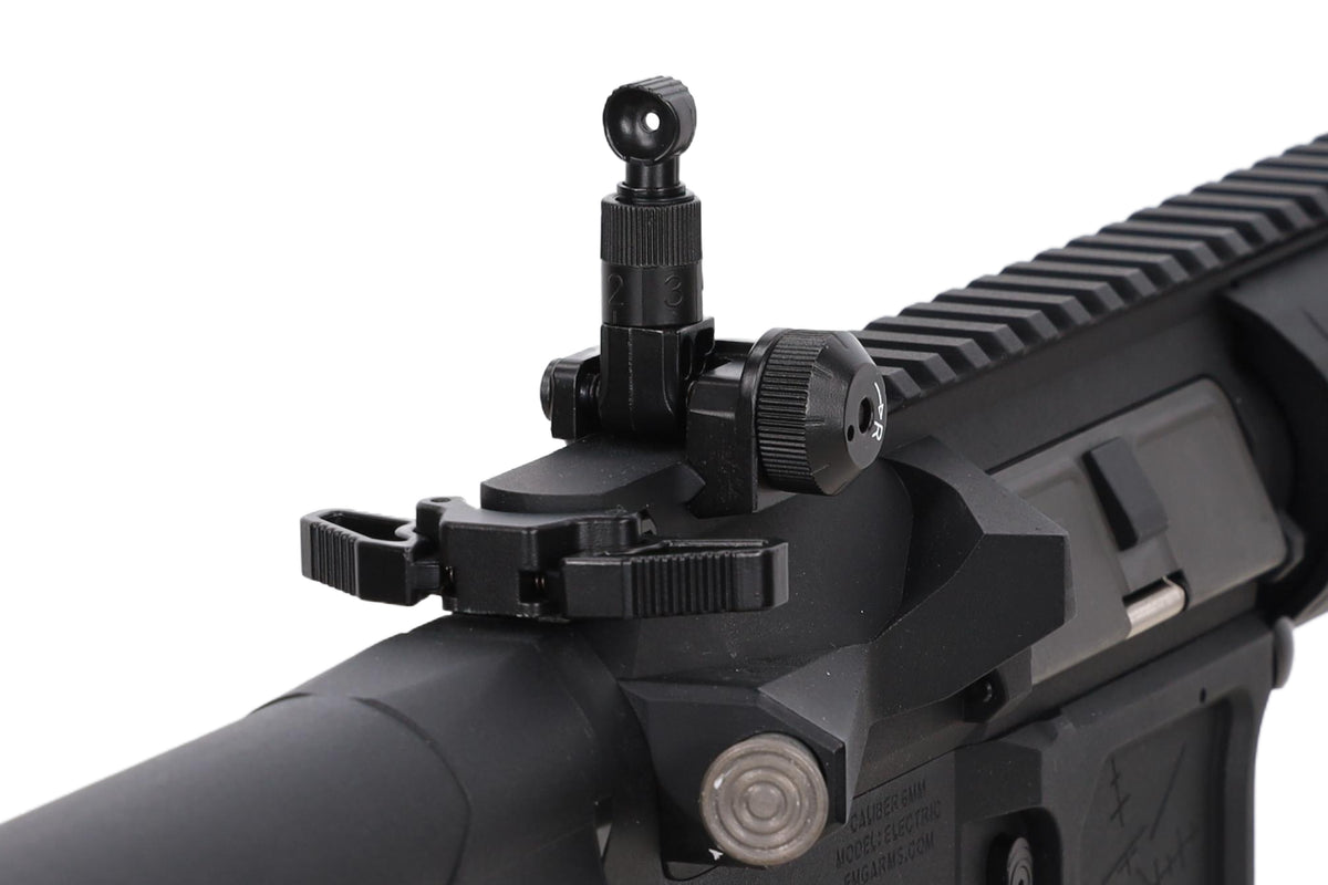 EMG x SEEKINS PRECISION M4/AR15 SBR8 9" AEG 6.1" Assault Rifle (HAL) Black - OUTLET