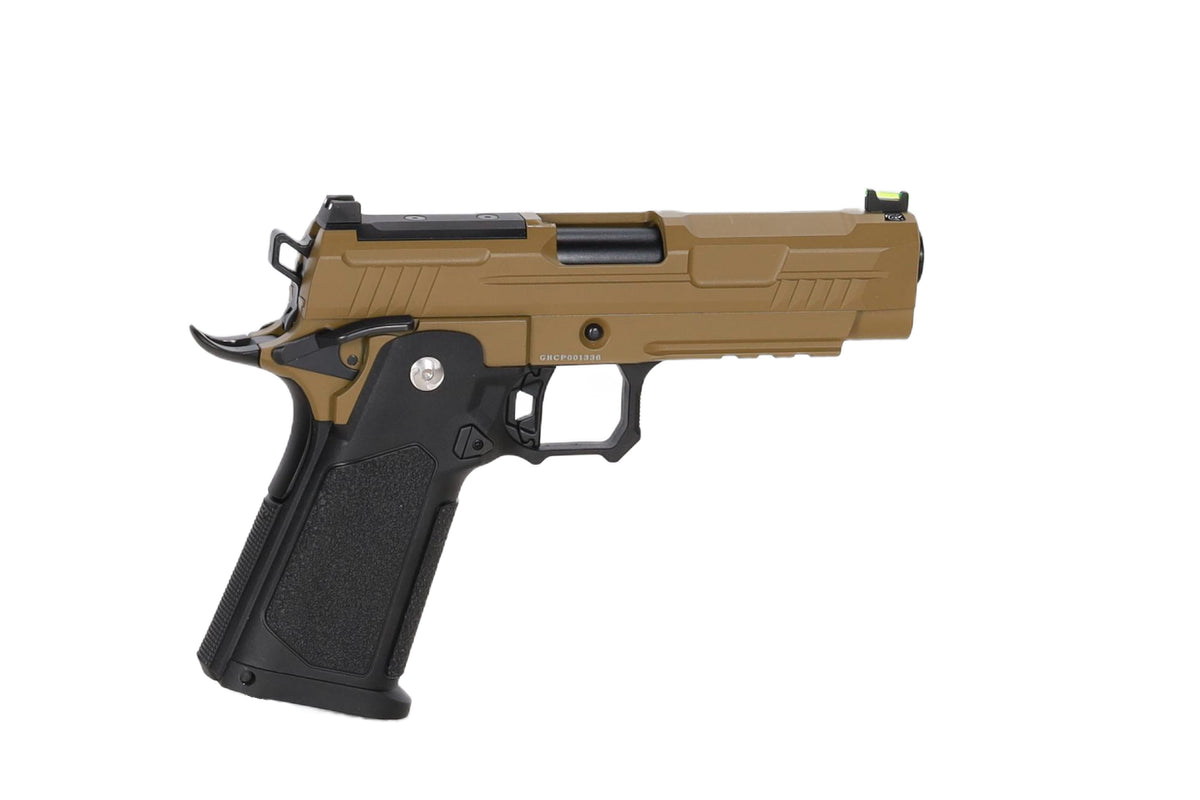 Arcturus Hi-Capa Vanguard 4.3" GBB Pistol (Optics Ready) - Half-Tan