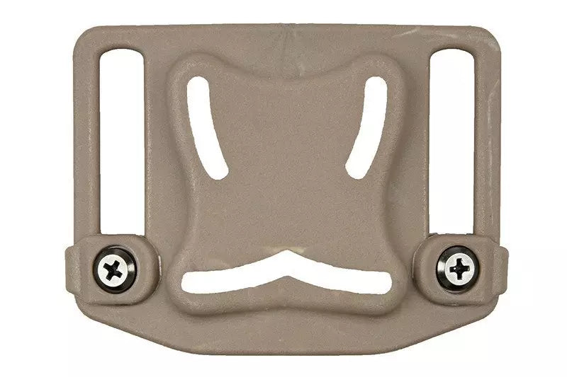 Belt adapter for holster  - tan