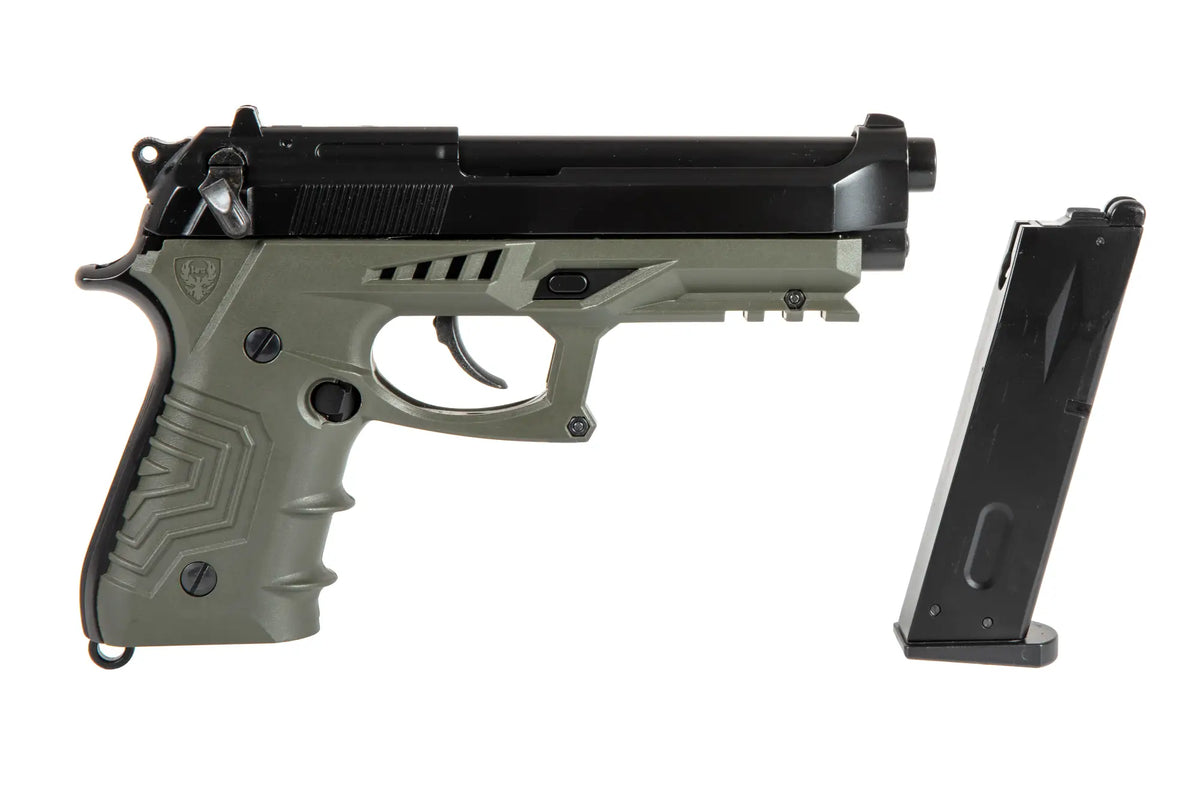 HG-173BBG-C Pistol Replica - Olive Drab