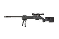 SA-S03 CORE™ sniper rifle replica with scope and bipod - black