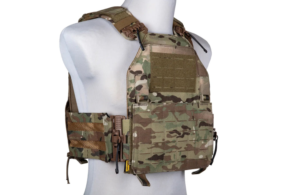 LAVC Assault Plate Carrier Tactical Vest - Multicam