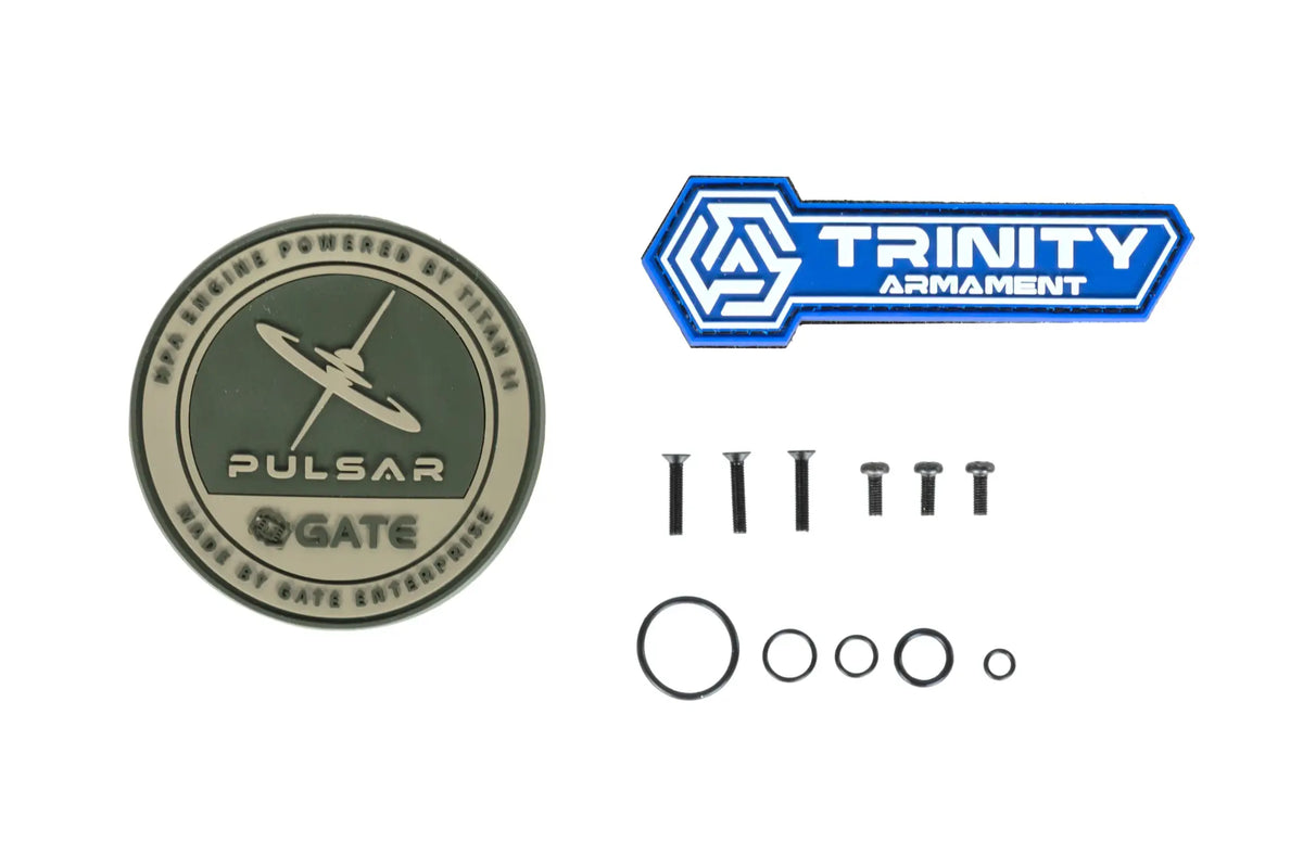 airsoft GATE x ARCTURUS Trinity Armament Alpha SBR 7.9'' HPA PULSAR D &amp; TITAN II Bluetooth® training carbine