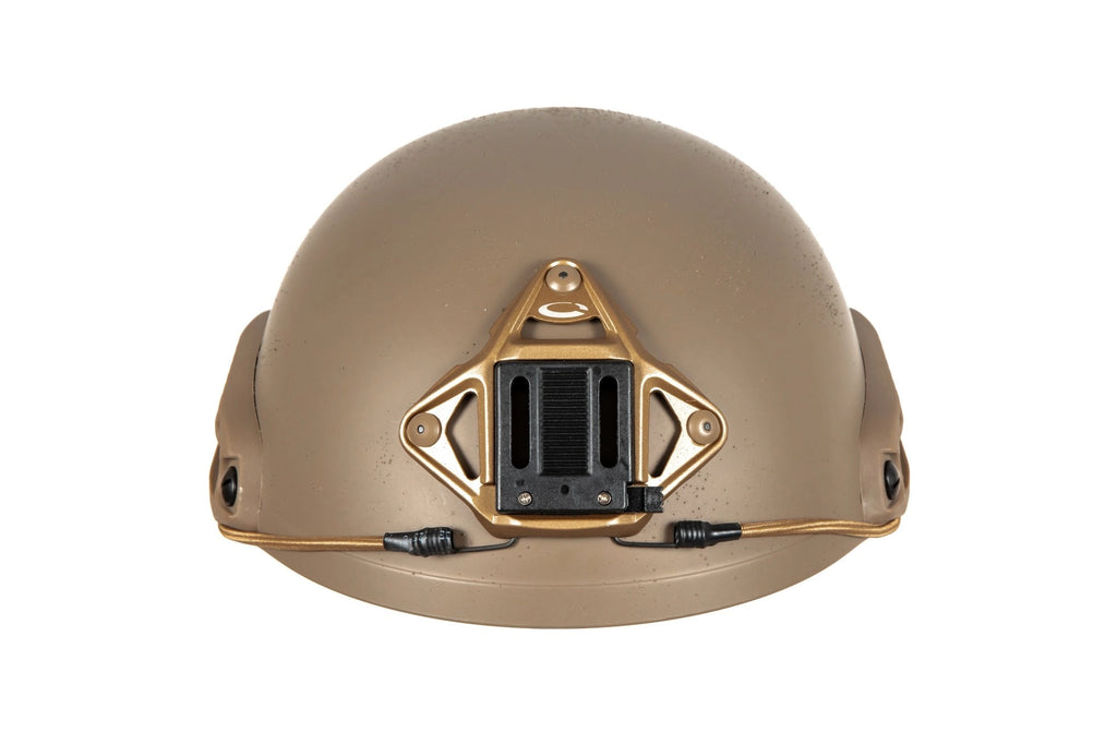 Ballistic Aramid Heavy Version L/XL Dark Earth helmet replica