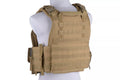 Plate Carrier Tactical Vest - Tan