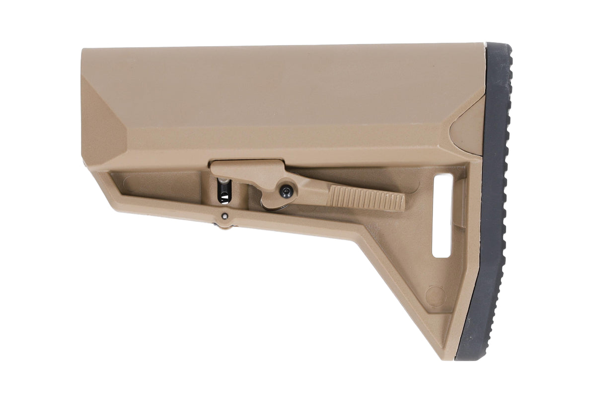 King Arms x EMG ALPHA tactical stock for M4/M16 Flat Dark Earth replicas