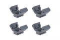 AM-DH-011-BK RIS Rail Cover Set for Amoeba Handguards - Black