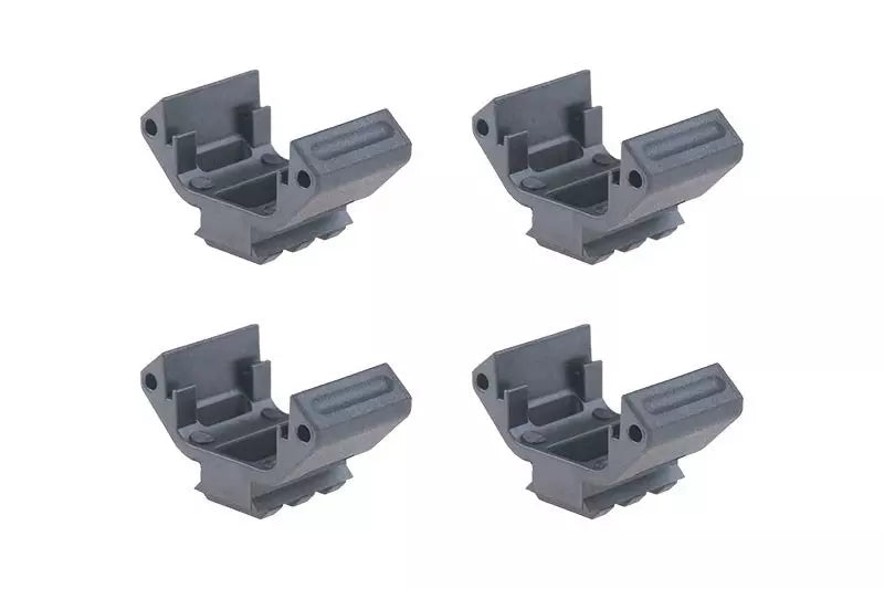 AM-DH-011-BK RIS Rail Cover Set for Amoeba Handguards - Black