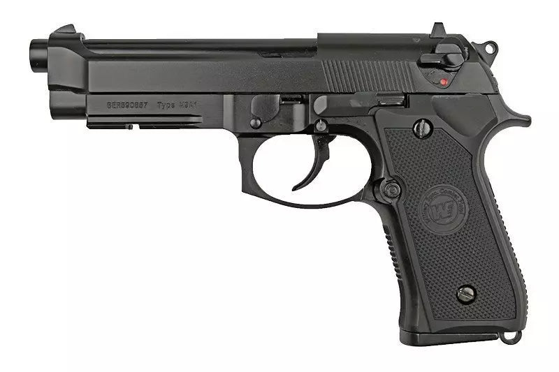 airsoft WE M9A1 v.2 pistol (LED Box) Black (OUTLET)