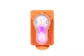 Lightbuck Card Button electronic marker - orange (pink light)