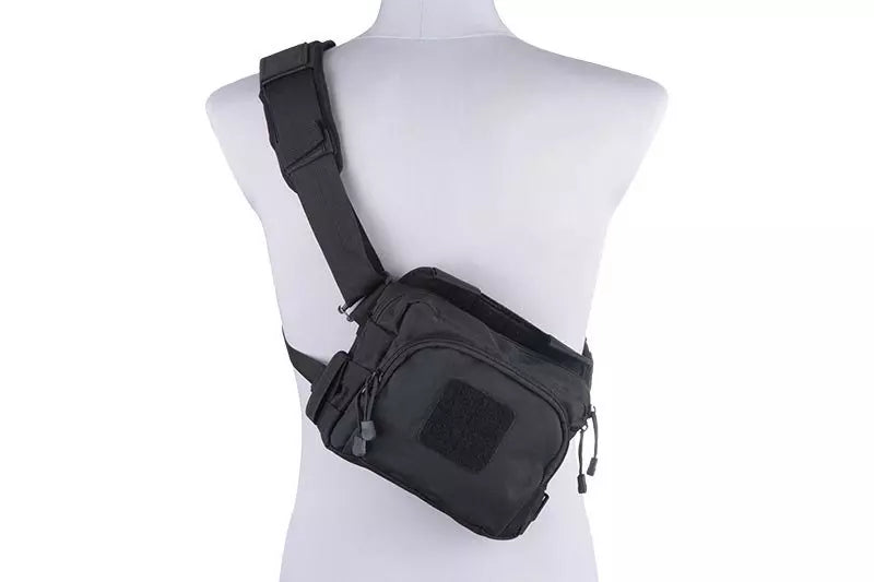 Multifunction Messenger Bag - Black