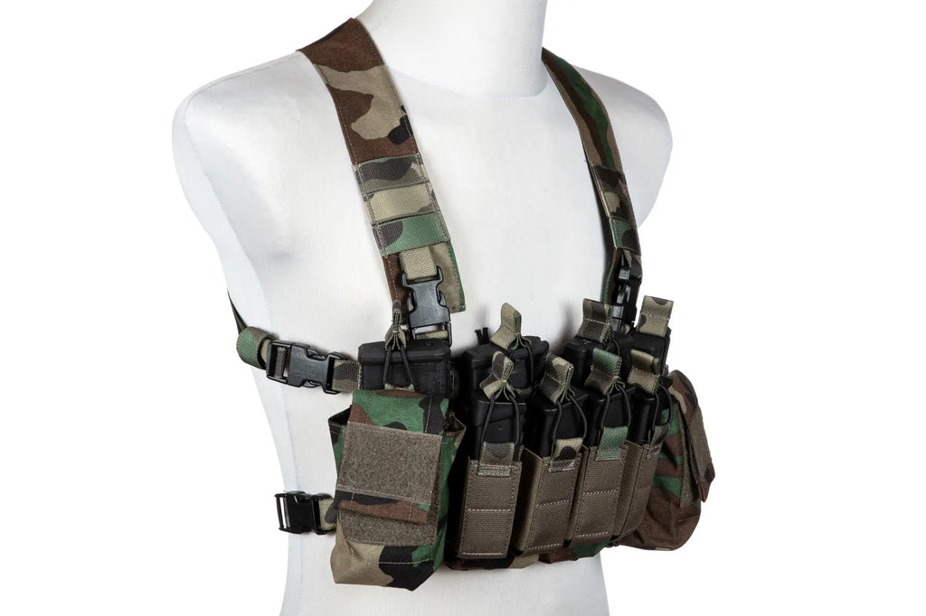 Tactical Chest Rig type D3CRX - Woodland