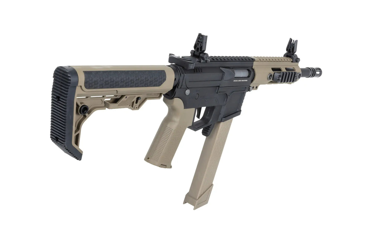 Specna Arms M4/AR15 SA-FX01 FLEX Gen.2 AEG Assault Rifle 9" – Half-Tan