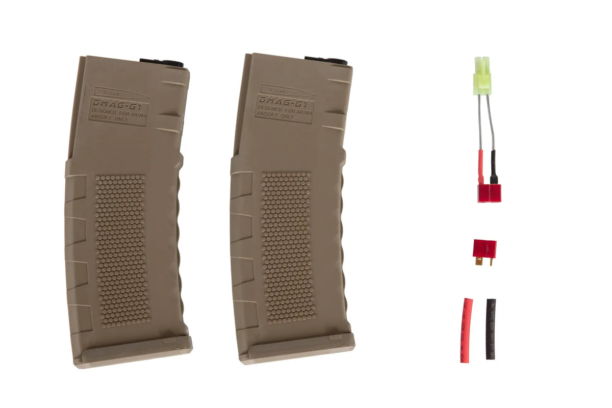 Specna Arms SA-F20 FLEX™ ETU™ Tan airsoft rifle