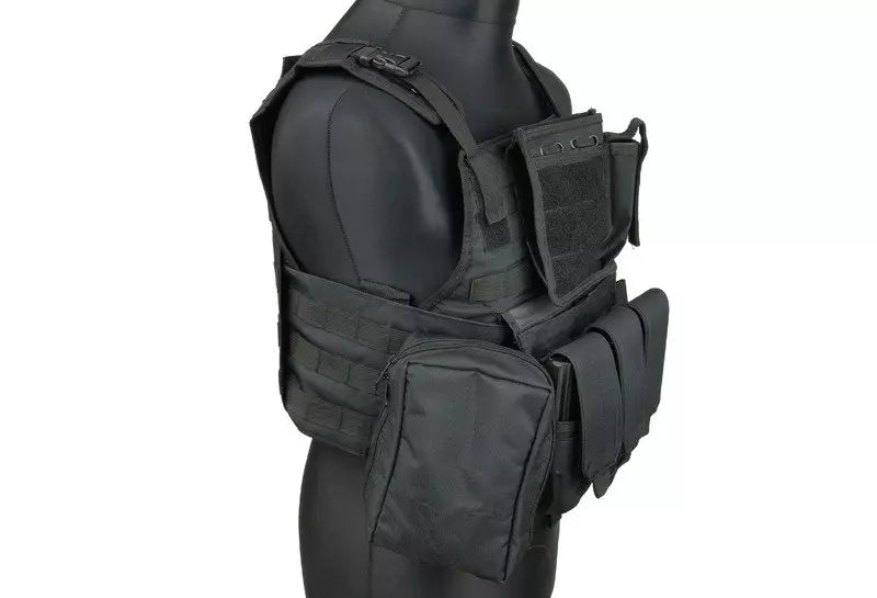 Plate Carrier type vest – Black