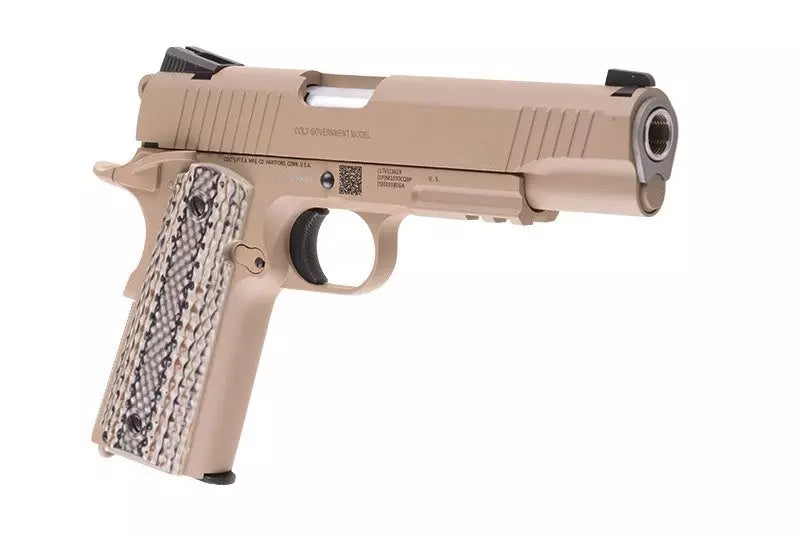 Colt M45A1 CO2 6 mm GBB Pistol Replica – Tan