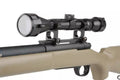 SW-04J Army Sniper Rifle Replica with scope and bipod (Upgraded) - tan