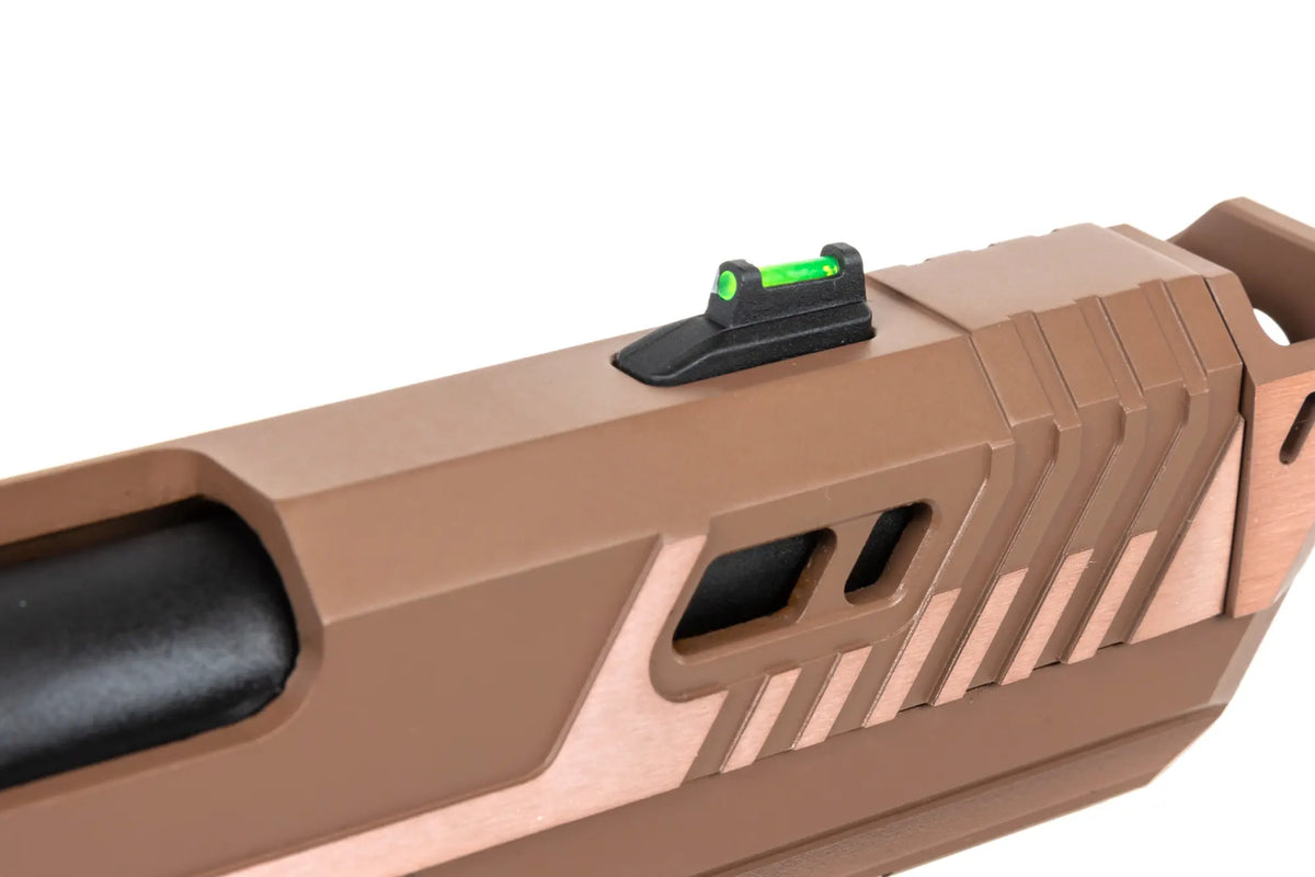 airsoft SRC Sahara Viper DUAL POWER pistol with CO2 magazine Flat Dark Earth
