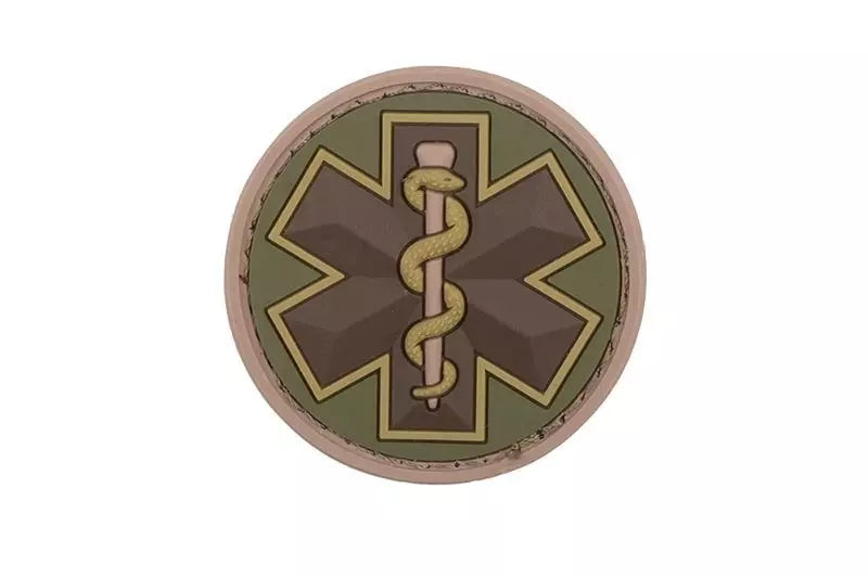 EMT Star PVC Badge - Multicam