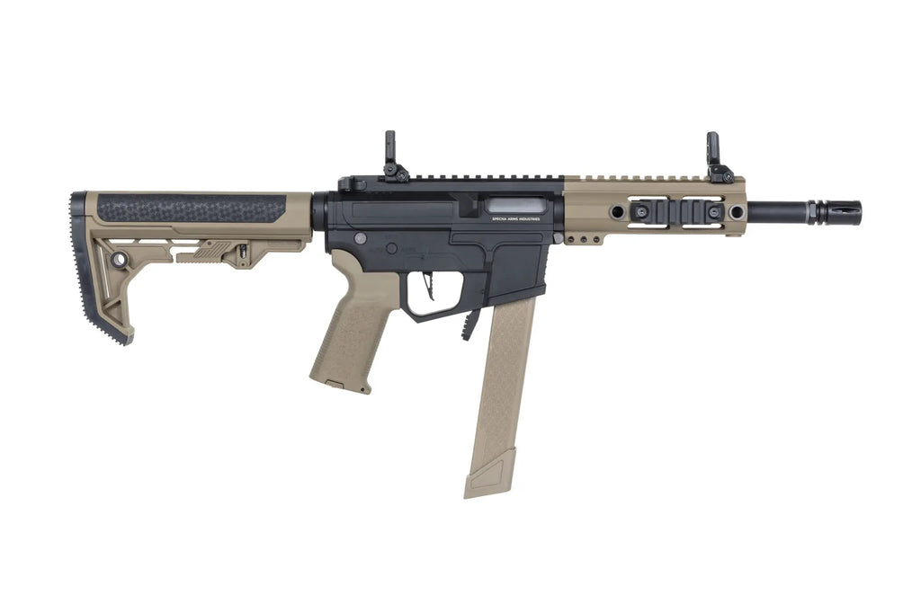 Specna Arms M4/AR15 SA-FX01 FLEX Gen.2 AEG Assault Rifle 9" – Half-Tan