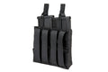 Double Laser-Cut MOLLE M4/M16 Magazine Pouch - Black