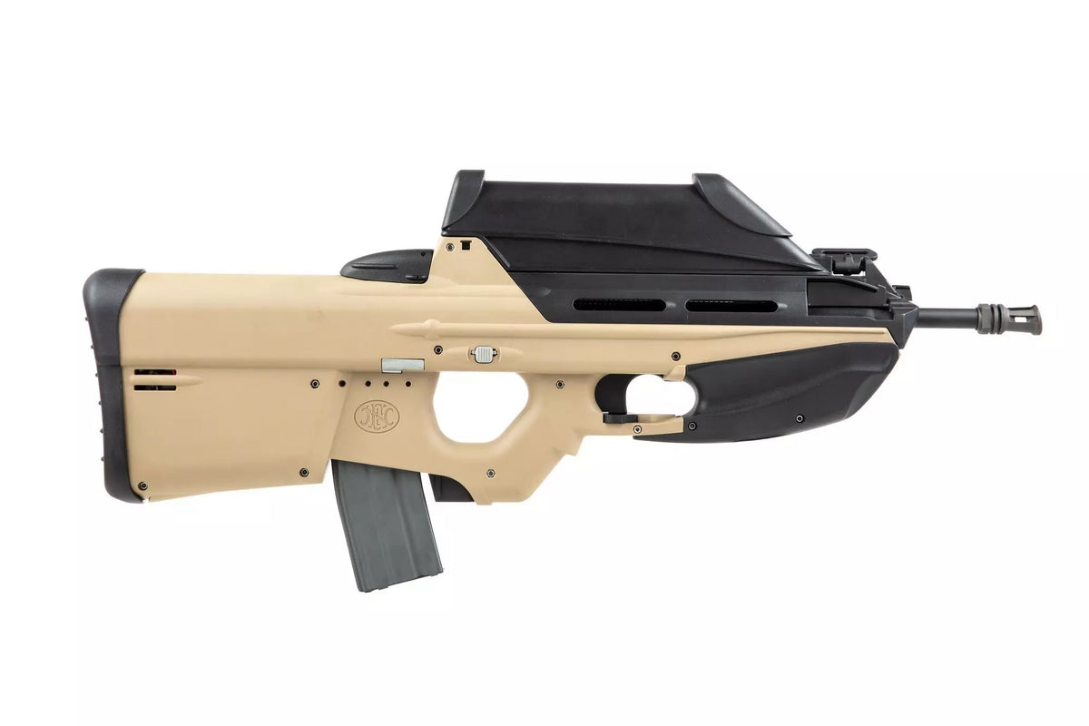 FN F2000 ETU Assault Rifle Replica with Scope – Tan
