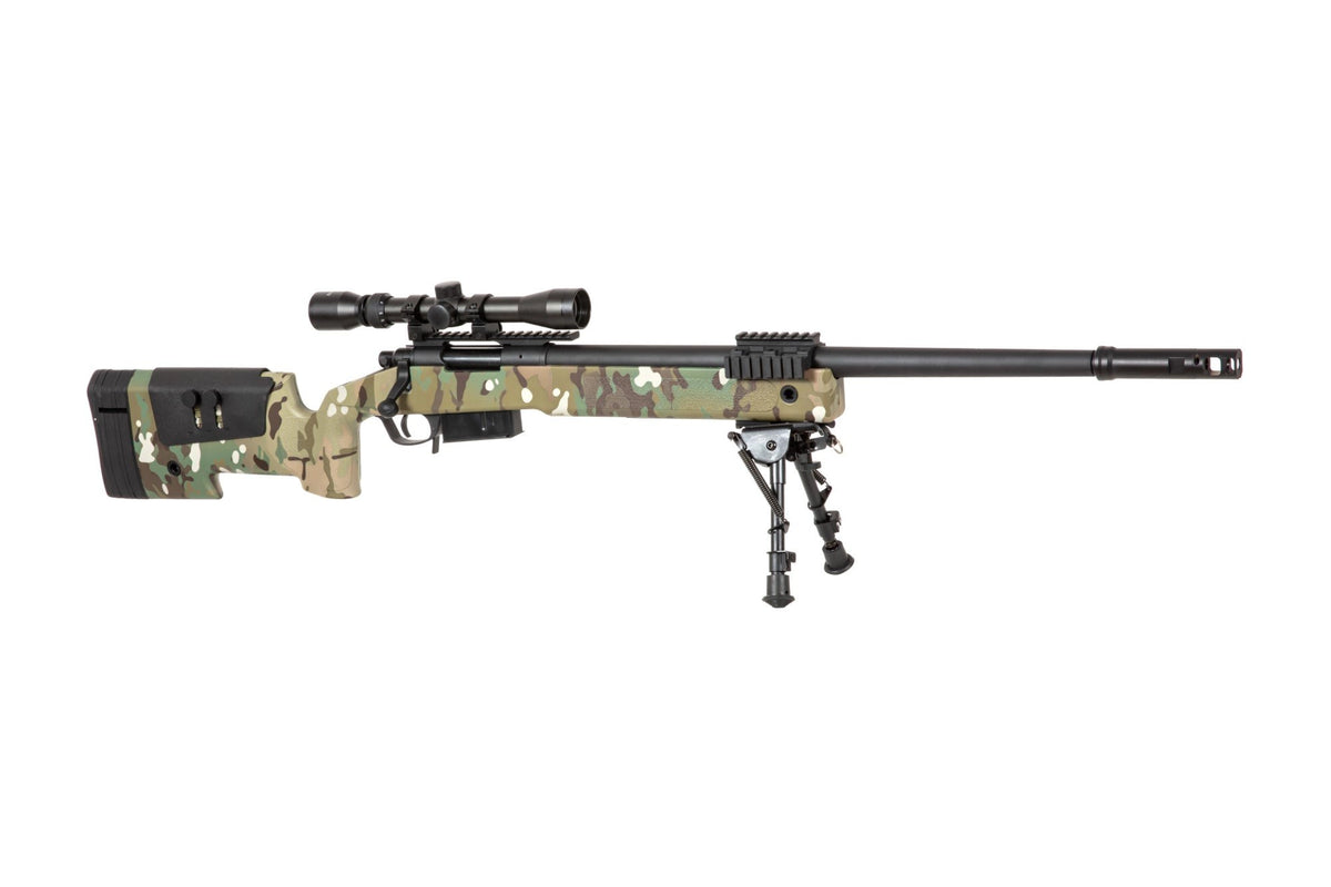 SA-S03 CORE™ High Velocity Sniper Rifle Replica with Scope and Bipod - MC