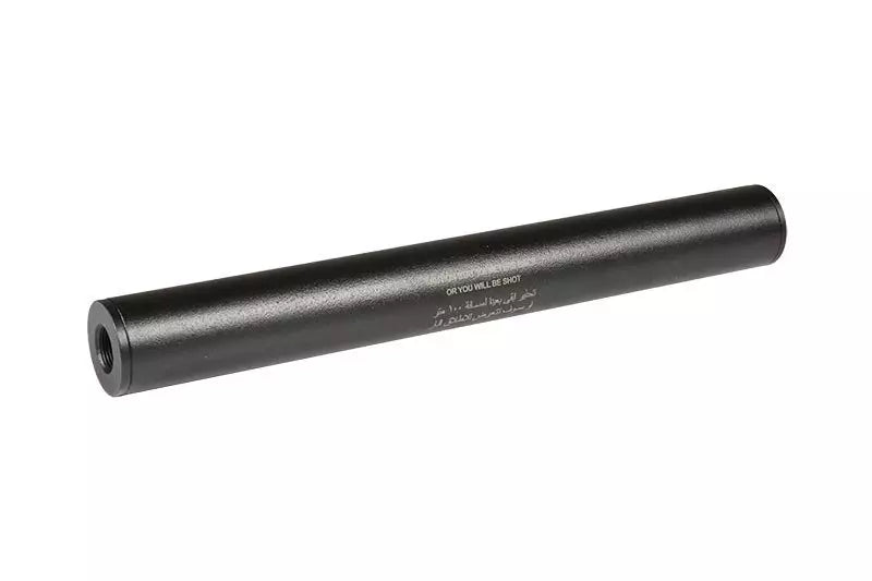 Stay 100 meters back" Covert Tactical Standard 30x250mm silencer"