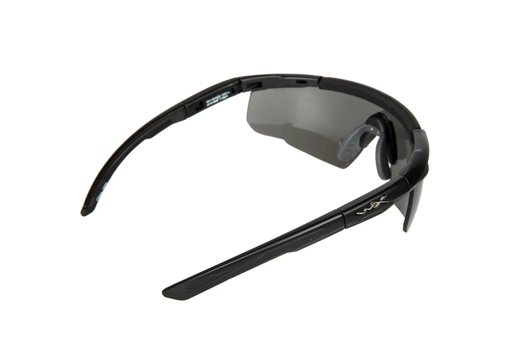 Wiley X® SABER ADV Matte Black glasses - Smoke Grey / Clear