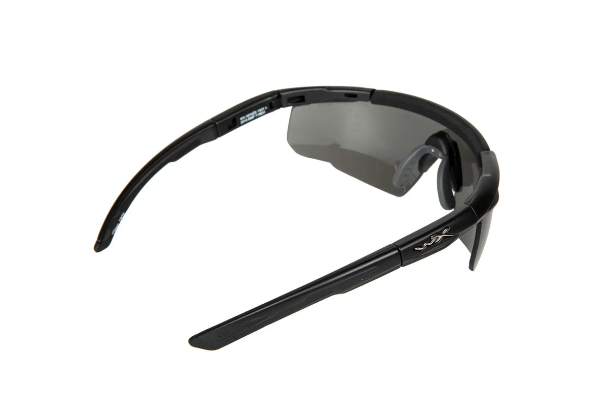 Wiley X® SABER ADV Matte Black glasses - Smoke Grey / Clear
