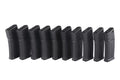 Set of 10 Mid-Cap 140 BB Magazines for M4/M16 Replicas - Black