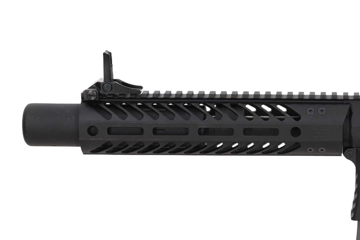 EMG x SEEKINS PRECISION M4/AR15 SBR8 9" AEG 6.1" Assault Rifle (HAL) Black - OUTLET
